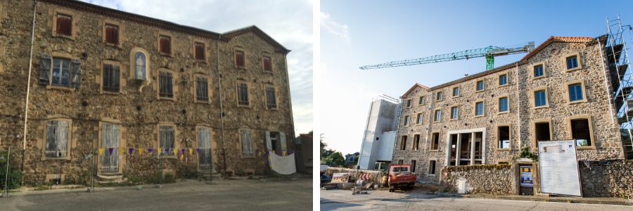 Rénovation maison en pierre-avant apres-LA PIERRE D’UZEL