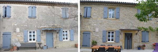 Rénovation maison en pierre-etapes-LA PIERRE D’UZEL
