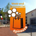 La Pierre d'uzel au weekend commercial d'Epinouze en Drôme.