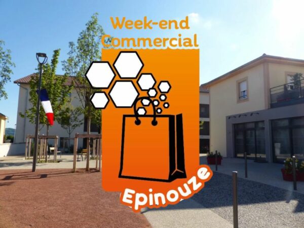 La Pierre d'uzel au weekend commercial d'Epinouze en Drôme.
