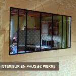 La Pierre d'Uzel réalise votr emur interieur en fausse pierre et peut faire de l'enduit fausses pierres.