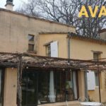 maison avant transformation mas provençal à Poet Laval drome du Sud.